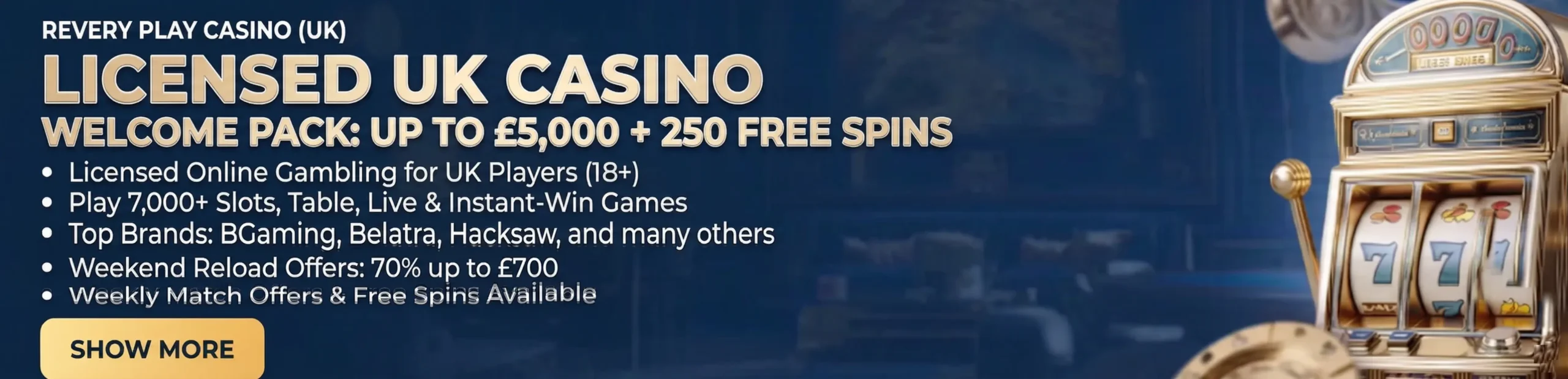 Revery Play Gaming Features
