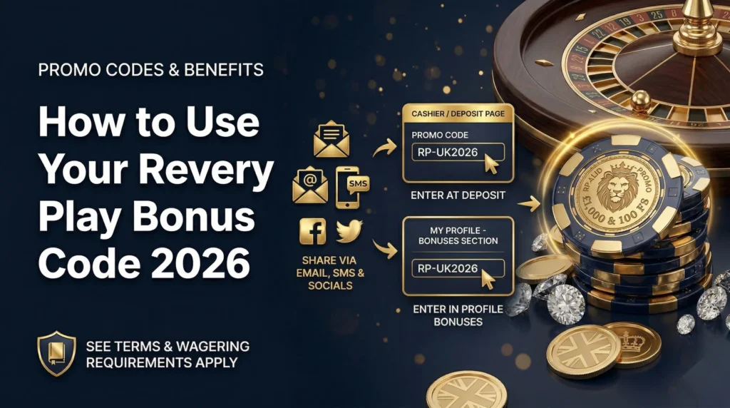 Usage guide for Revery Play bonus code activation